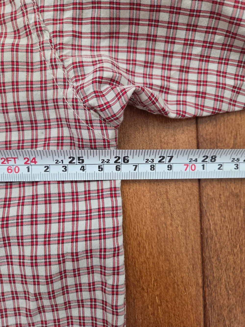 The North Face Men's Short-Sleeve Button-Up Checkered Plaid Shirt Size XL